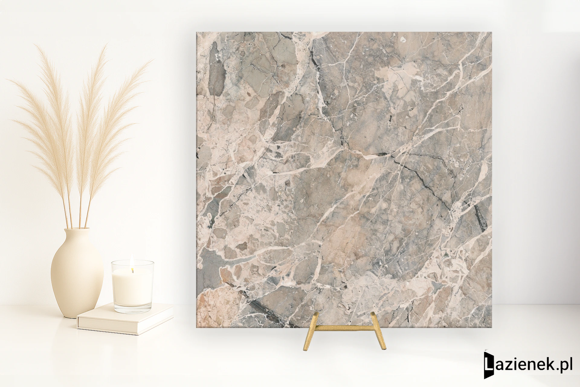 Graniti Fiandre Lexicon Breccia Blu naturalna R10 120x120 cm gr. 8 mm - płytka rektyfikowana / AN336X8120